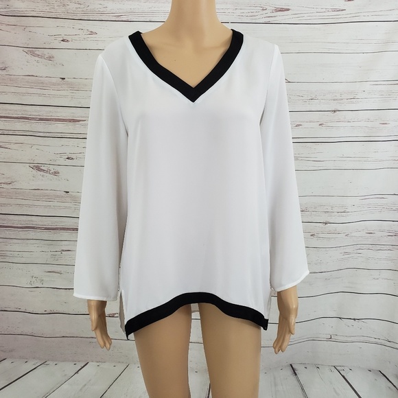 New York & Company Tops - NYC Blouse M Semi Sheer